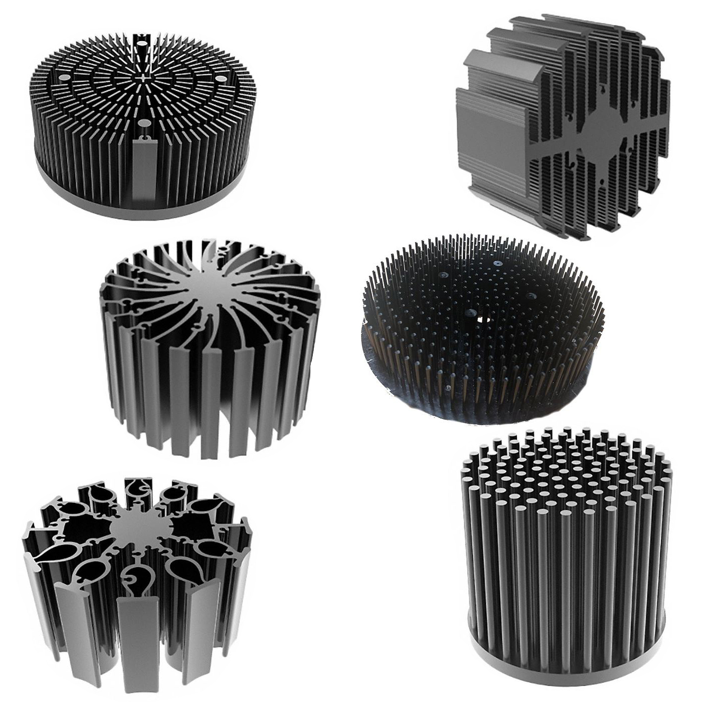 COBおよびSMB LEDヒートシンク Wakefield Thermal DigiKey